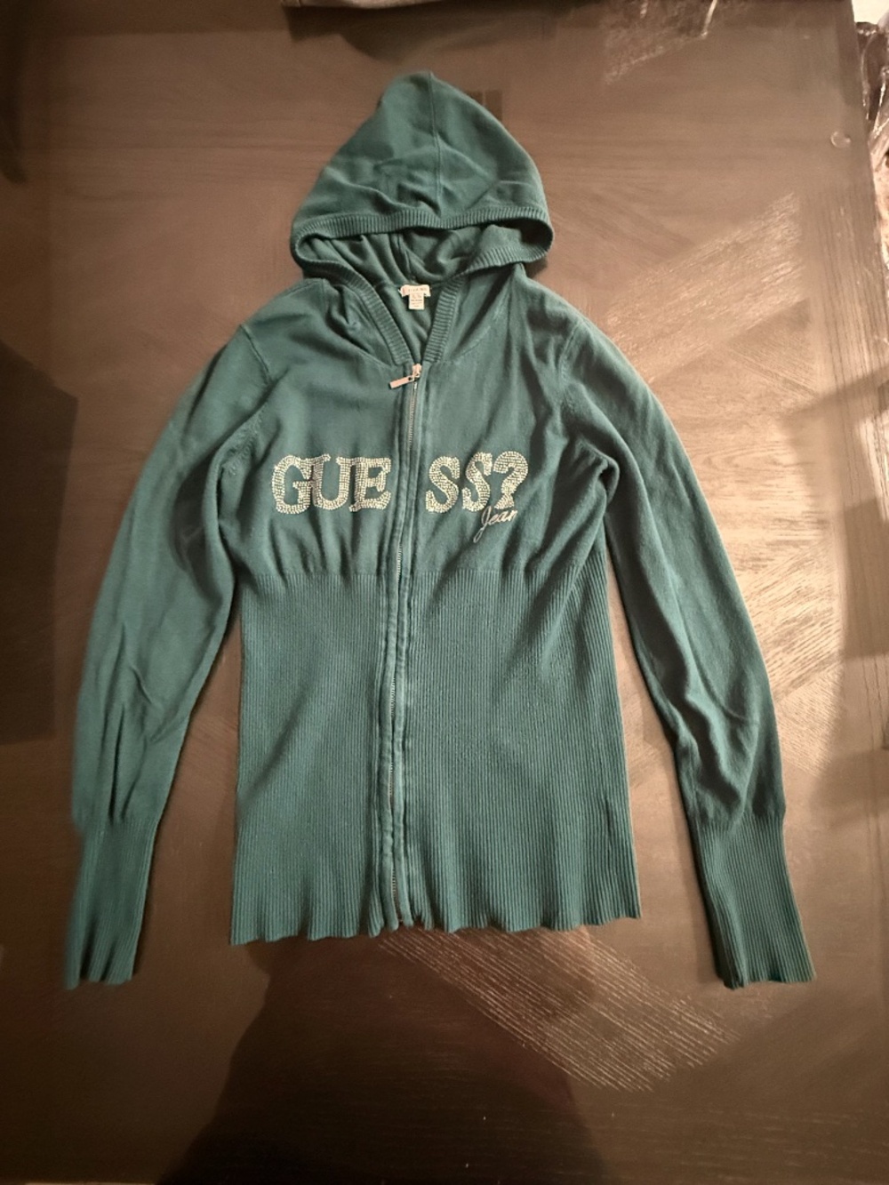 Womens Guess Hooded Sweater